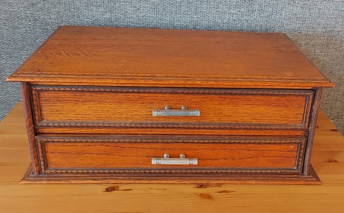 Vintage oak storage - vintage,
