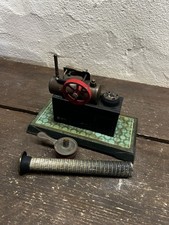 Early Live Steam Bing 1920s Overtype Stationary Engine Tinplate Model Toy