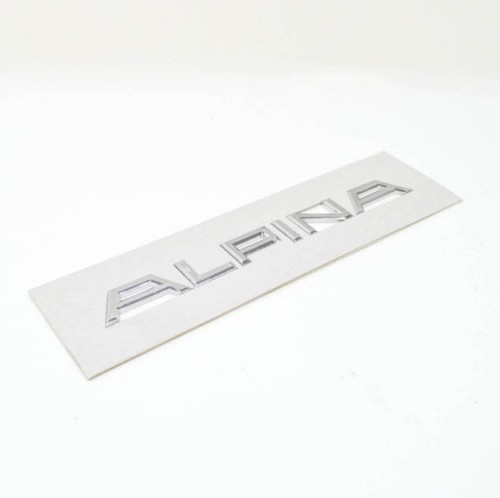 Bmw alpina f01 rear emblem - alpina,