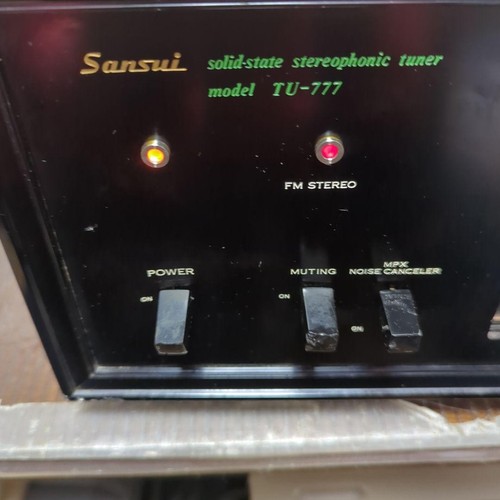 Sansui 777 solid state - tu-777, solid-state