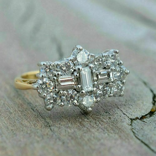 Baguette vvs1 diamond - 1.25, ct