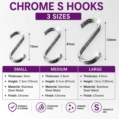 Hooks stainless steel - hooks,