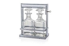 Beautiful Art deco Tantalus by Jacques Adnet