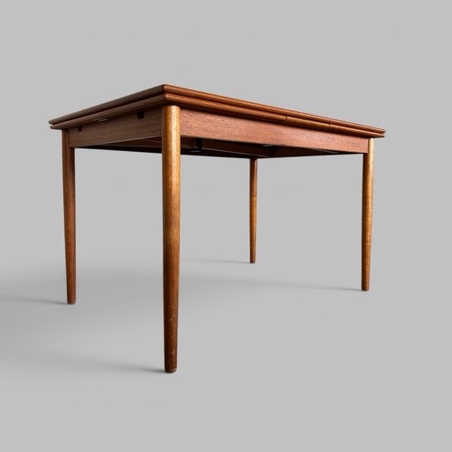 Compact danish teak draw - teak, leaf