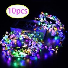 10SETS LED Flower Crown