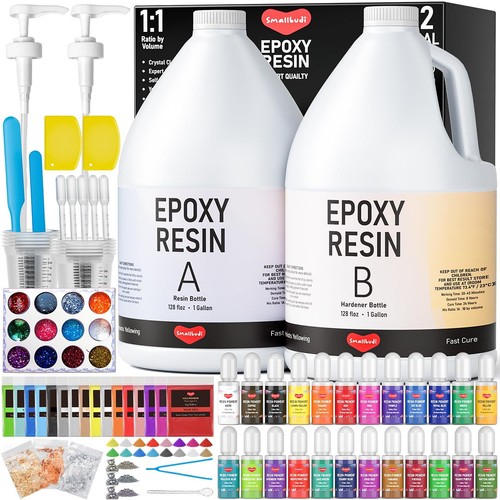 Gallon epoxy resin kit with - gallon,