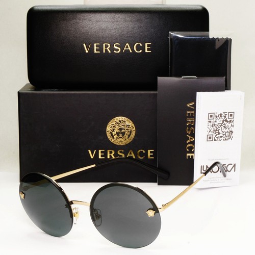 Versace sunglasses gold black - sunglasses,