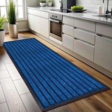 Kitchen Runner Rug Non Slip Hall Hallway Door Mats Heavy Duty Rubber Barrier Mat