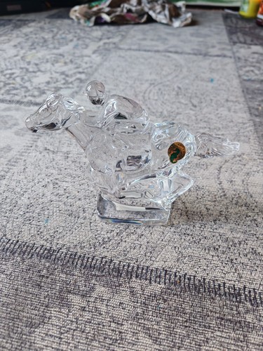 Waterford crystal race horse - crystal,