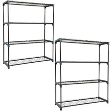 2 x Greenhouse Staging Shed