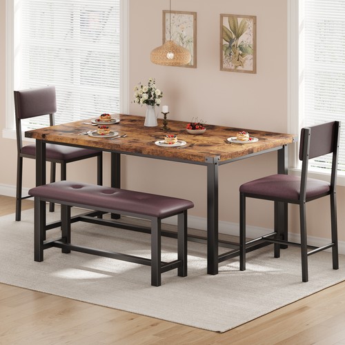 Farmhouse dining table set - farmhouse,