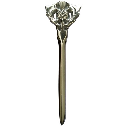 Scottish kilt pin thistle - kilt,