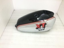 Yamaha XT TT 500 Steel Chrome and Black Painted Gas Fuel Petrol Tank 1977