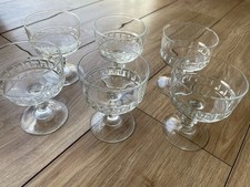 6x French Vintage Luminarc