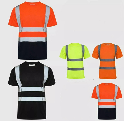Mens vis shirt reflective - mens, hi