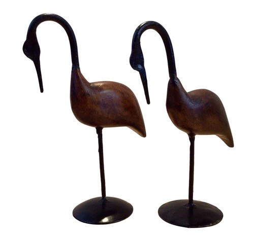 Beautiful vintage pair - vintage, wood