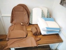 triumph spitfire 1500 SEATS- covers + Foam kit.Fits recline & headrests..1973-81