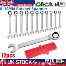 72 Tooth Ratchet Spanner Set