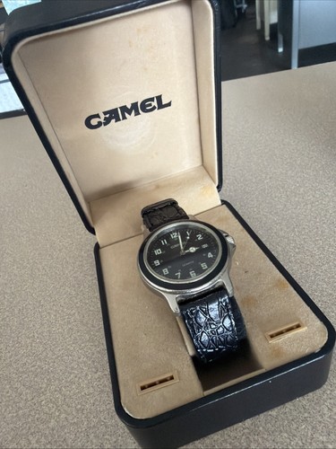 Camel watch quartz - black, dial