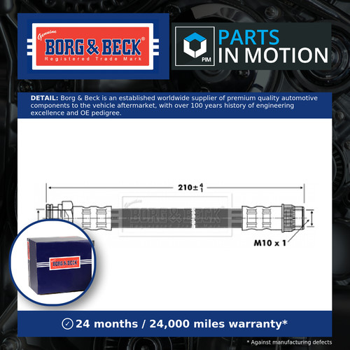 Brake hose fits - brake,