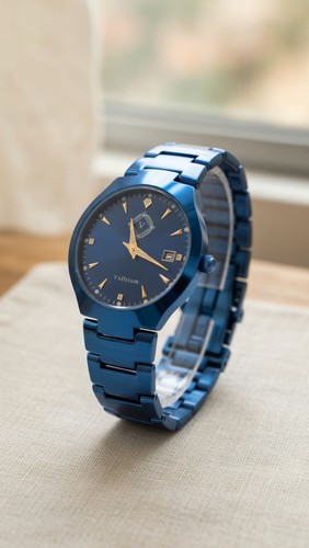 Valirium deep blue - blue, quartz