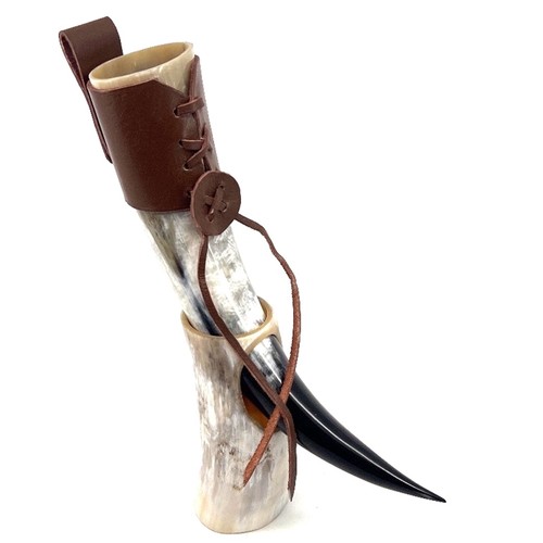 Viking drinking horn - drinking,
