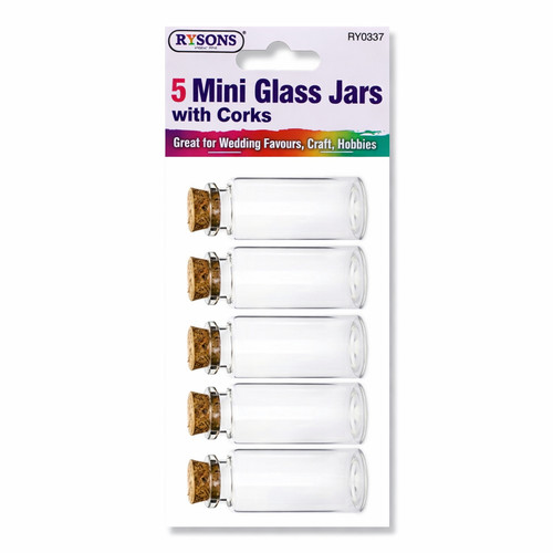 Mini glass jars with - glass,
