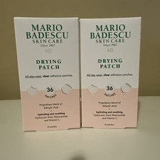 (x2) Mario Badescu Drying Patch Acne Treatment, Clear Acne Skin Care Patch 36ct