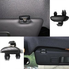 2Pcs Black Sun Visor Clip