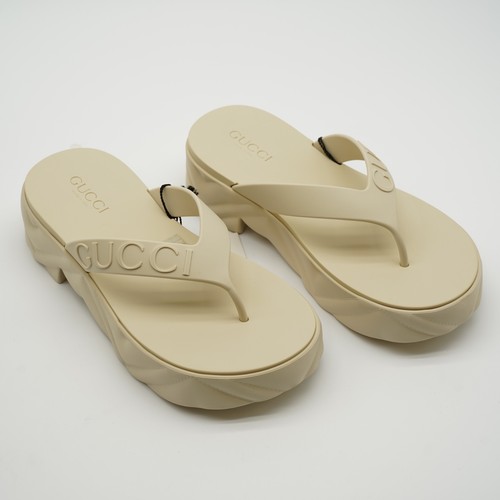 Gucci white platform rubber - gucci,