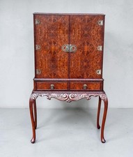 Queen Anne Style Burr Walnut
