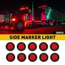 10x 12V LED Red Side Marker