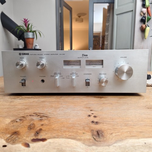 Yamaha 410 stereo amplifier - yamaha,