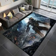 Halo Infinite Graphic Carpet Living Room Bedroom Sofa Rug Door Mat Kitchen Bath