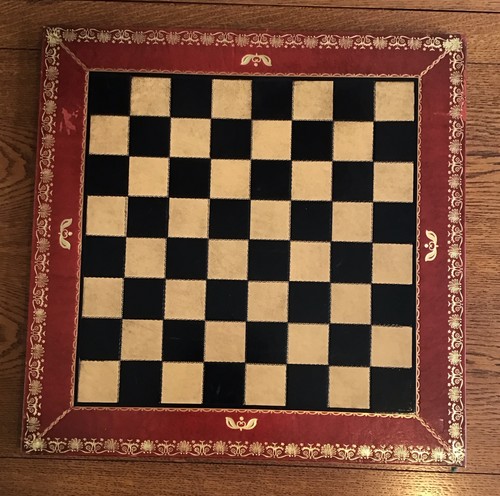 Stunning tooled leather gold - stunning,