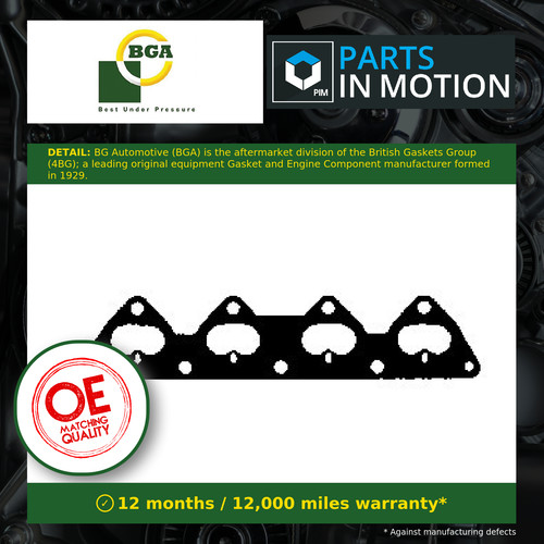 Exhaust manifold gasket fits - manifold,