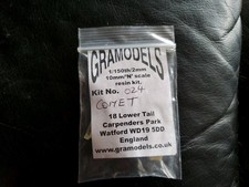 Gramodels 024 Comet Tank N Gauge/1/150th scale resin model kit