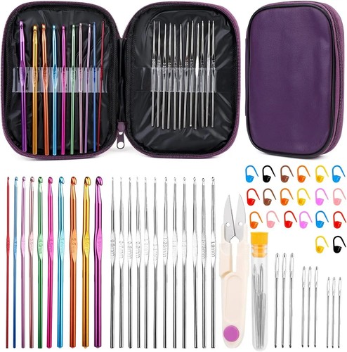 Complete crochet hooks set - crochet,