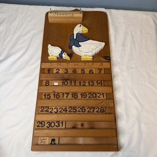 Vintage goose country wooden - country,