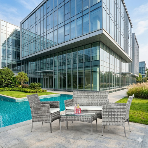 Outdoor rattan garden - rattan,