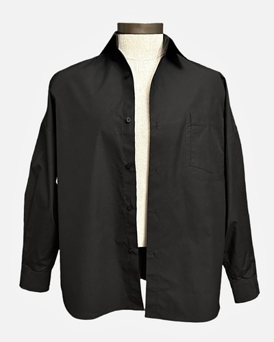Outlier boxford shirt black - outlier,