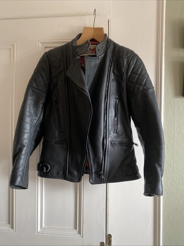 Vintage wolf leather - wolf, biker