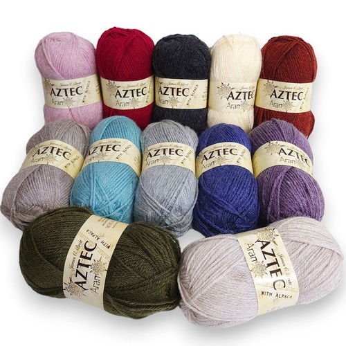 Jame brett aztec aran - aztec, with