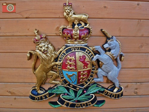 Large royal coat - royal, of