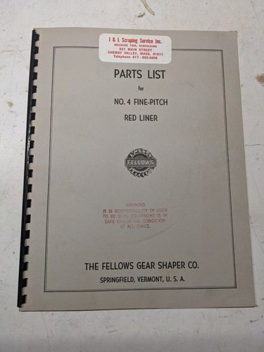 Fellows gear shaper service - gear,