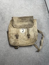 WWII Ww2  British Army 1937 Pattern Webbing Large Pack And cross straps