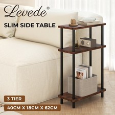 Levede Slim Side Table 3 Tier