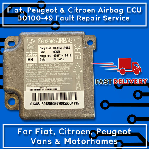 Airbag ecu fault - fault, fiat