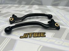 Jitsie PRO FORGED Trials Brake & Clutch Lever for AJP / Braktec Trials - BLACK