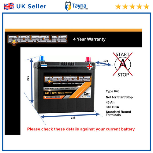 Battery fits mazda mx5 1 - mx5, 1.5